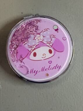 #MM-771 My Melody Floating Glitter Compact Mirror